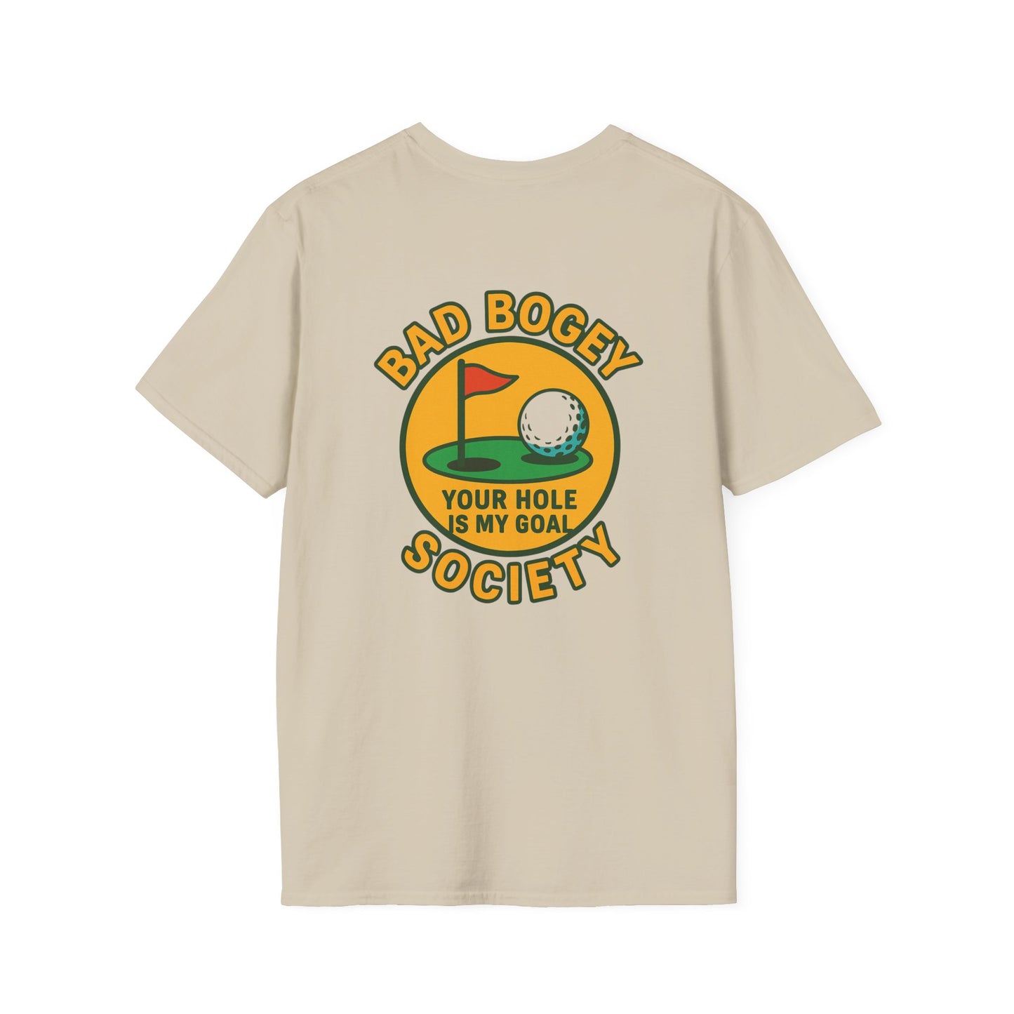 Funny Golf T-Shirt Bad Bogey Society Unisex