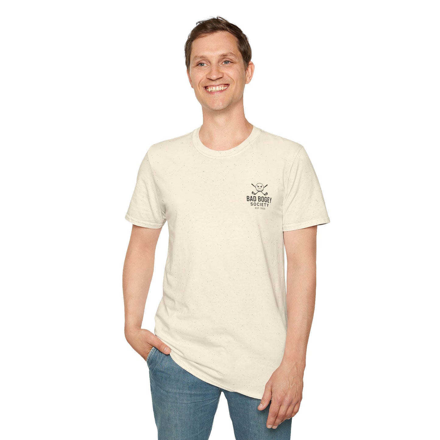 Funny Golf T-Shirt Bad Bogey Society Unisex