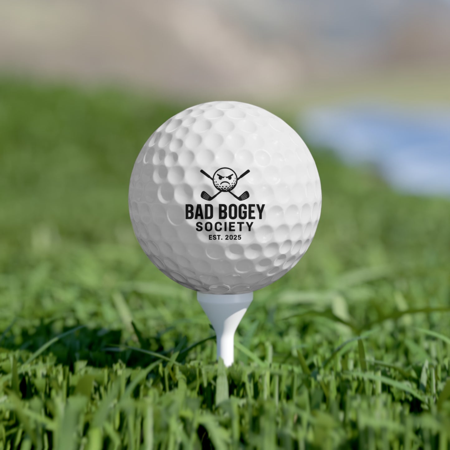 Custom Golf Balls – Bad Bogey Society Personalized Golf Accessories | Unique Gifts for Golf Lovers | Perfect for Tournaments & Party Favors