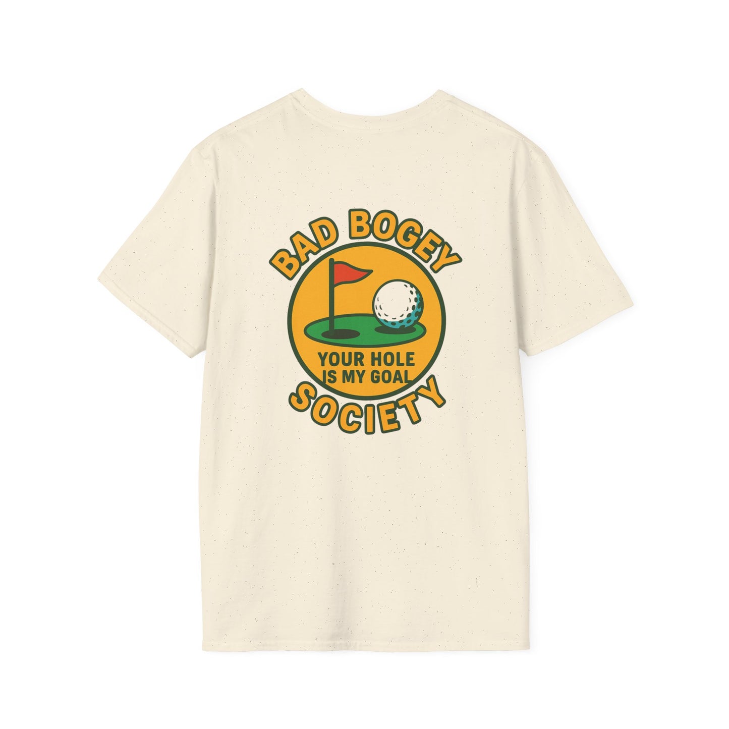 Funny Golf T-Shirt Bad Bogey Society Unisex