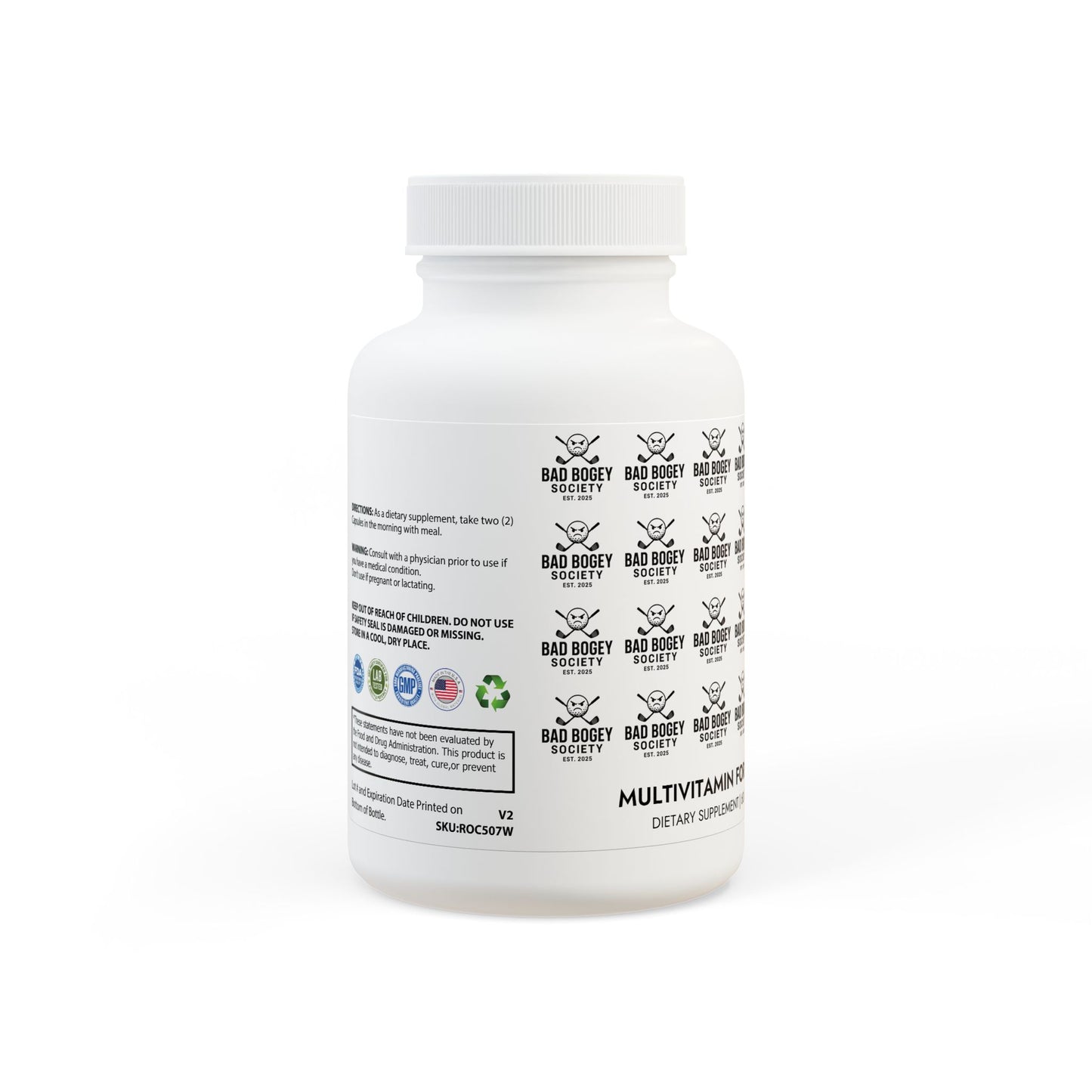 Multivitamin for Women (60 Capsules) – Boost Energy, Hair Health & Immunity | Non-GMO, Lactose-Free