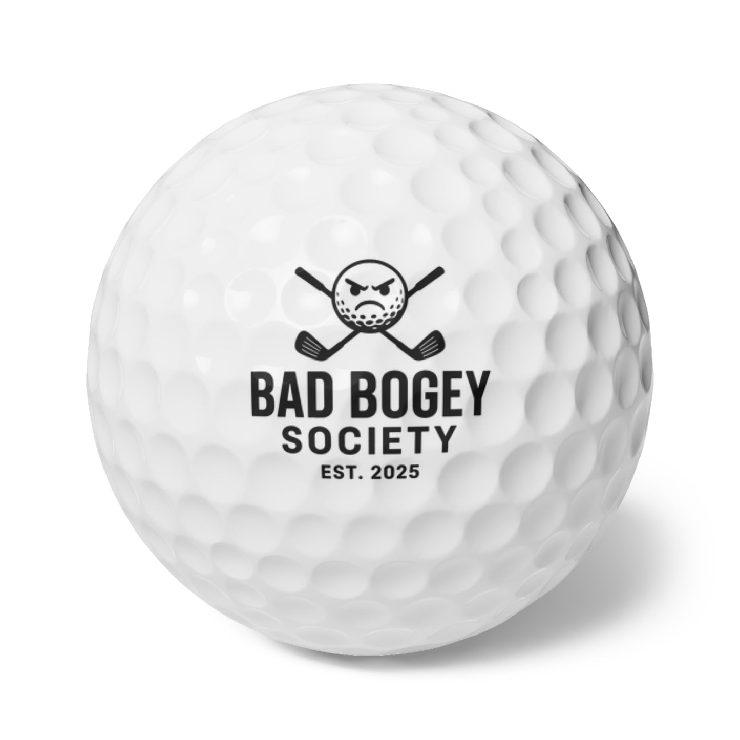 Custom Golf Balls – Bad Bogey Society Personalized Golf Accessories | Unique Gifts for Golf Lovers | Perfect for Tournaments & Party Favors