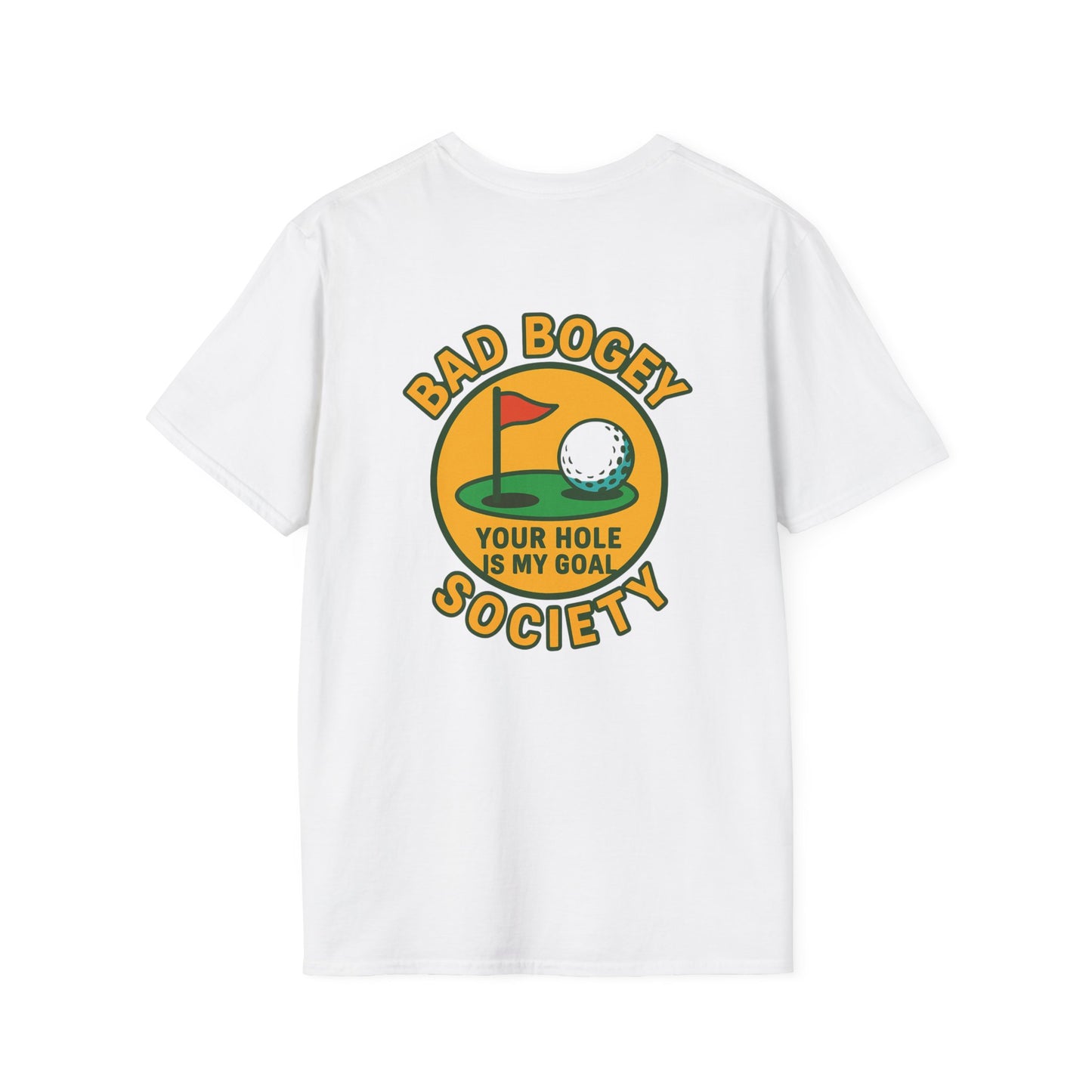 Funny Golf T-Shirt Bad Bogey Society Unisex