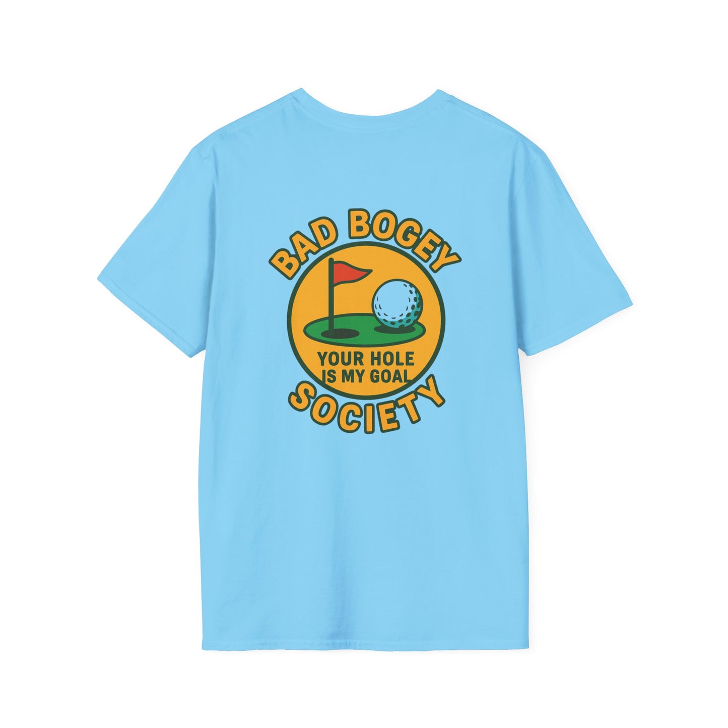 Funny Golf T-Shirt Bad Bogey Society Unisex