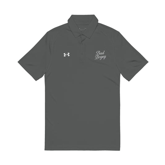 Bad Bogey Society Men’s Embroidered Golf Polo – Stylish Performance Casual Shirt for Outdoor Events | Perfect Dad Gift & Gift for Him