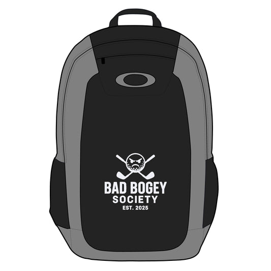 Bad Bogey Society Skull Golf Backpack – 20L Sports Gear | Stylish Gift for Golfers & Adventurers