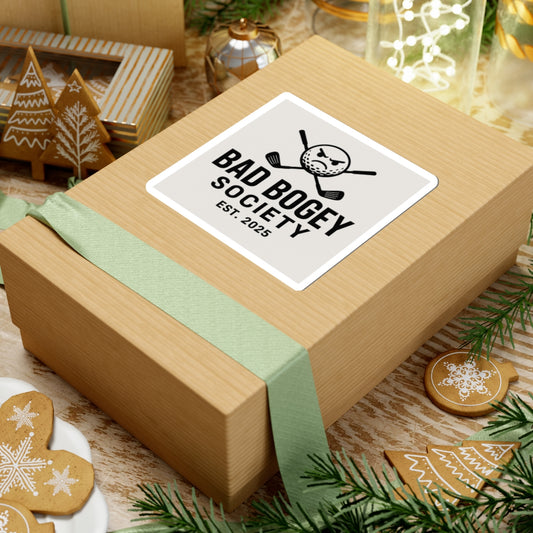 Bad Bogey Society Stickers – Fun Golf Decals & Accessories | Perfect Gift for Golf Lovers
