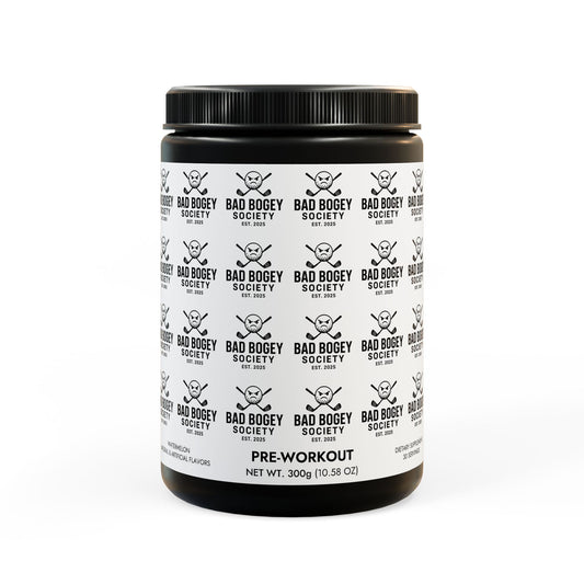 Watermelon Pre-Workout Supplement (300g) – Boost Energy & Performance | Bad Bogey Society Fitness Fuel