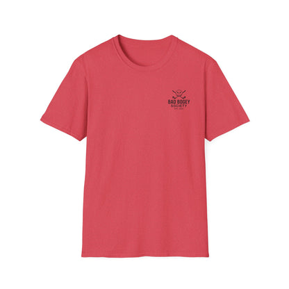 Funny Golf T-Shirt Bad Bogey Society Unisex