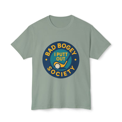 Golf T-Shirt for Humorous Golfers - 'I Putt Out / Just Tap It In' Design
